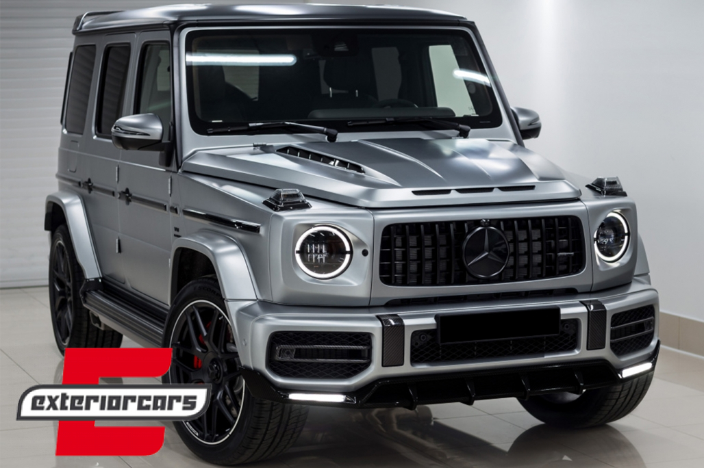 Prednji nastavak branika LED DRL & difuzor zraka B-dizajn / Mercedes G-klasa Facelift W463 W464 (2018-) - Slika 13