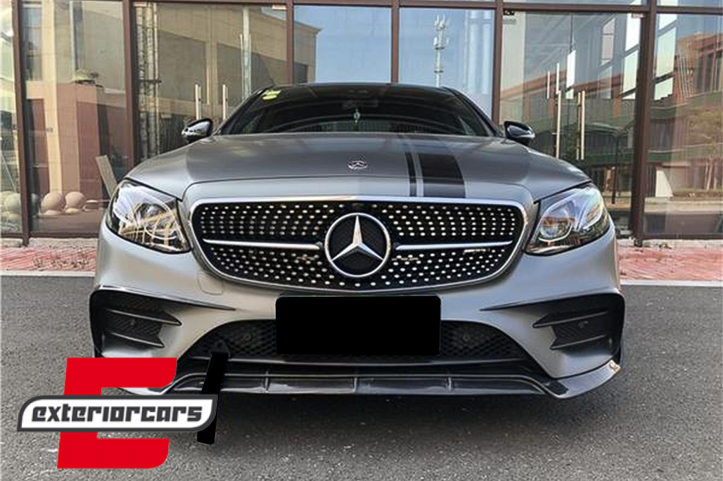 Prednji splitteri (piano crna) / Mercedes E-klasa W213 S213 C238 A238 Sport Line E53 (2016-2020) - Slika 6