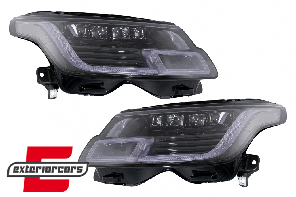 Full LED prednji farovi pretvorba u 2018+ dizajn / Land Range Rover IV Vogue SUV L405 (2013-2017) - Slika 12