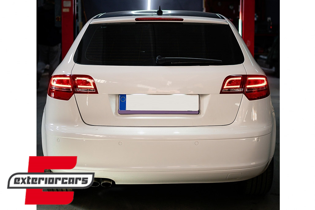 LED stražnja svjetla Facelift dizajn (crvena/kristal) / Audi A3 Sportback (2004-2008) - Slika 18
