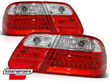 LED stražnja svjetla (crvena/kristal) / Mercedes E-klasa W210 (1995-2002)