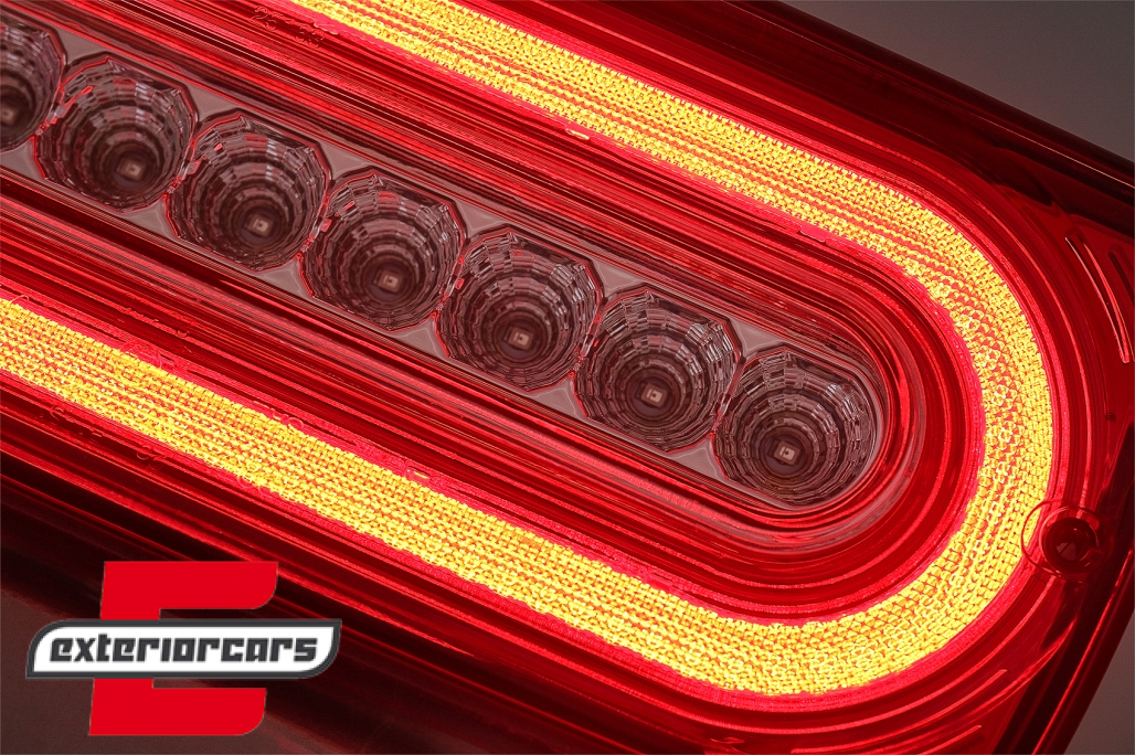 Full LED stražnja svjetla (crvena/kristal) / Mercedes G-klasa W463 (1990-2012) - Slika 9