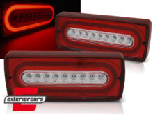 Full LED stražnja svjetla (crvena/kristal) / Mercedes G-klasa W463 (1990-2012)