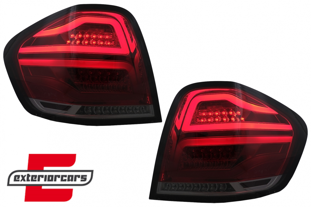 Full LED stražnja svjetla (crvena/smoke) / Mercedes ML klasa W164 (2005-2008) - Slika 9
