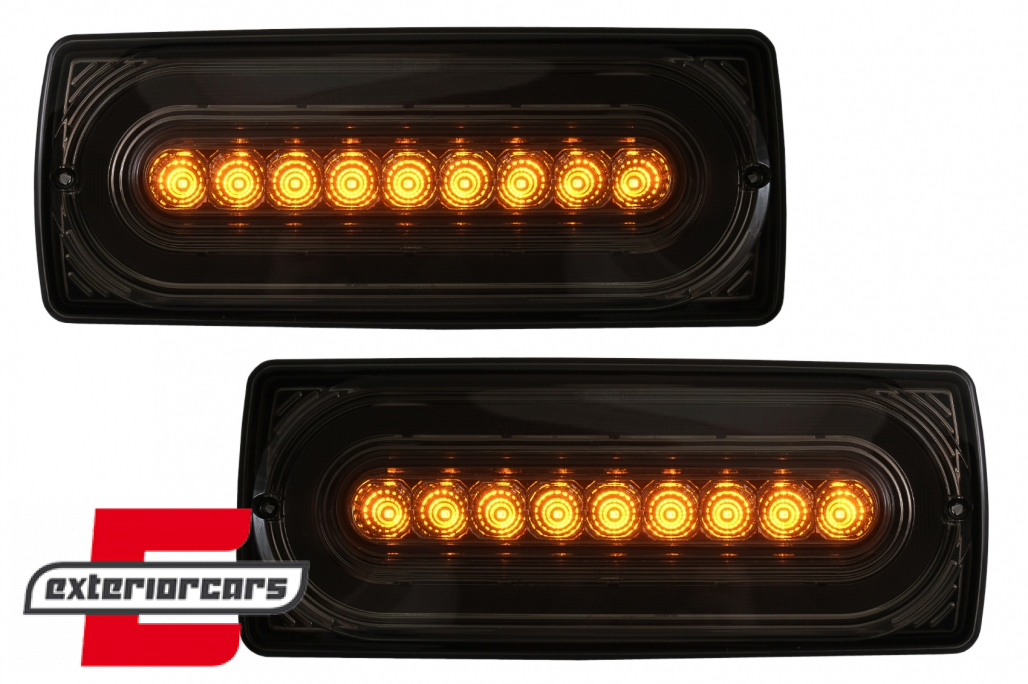 Full LED stražnja svjetla SEQ žmigavci (smoke) / Mercedes G-klasa W463 (1990-2012) - Slika 10