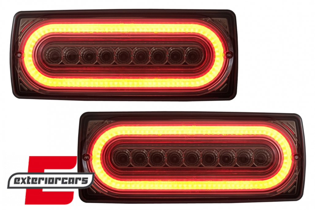 Full LED stražnja svjetla SEQ žmigavci (smoke) / Mercedes G-klasa W463 (1990-2012) - Slika 6