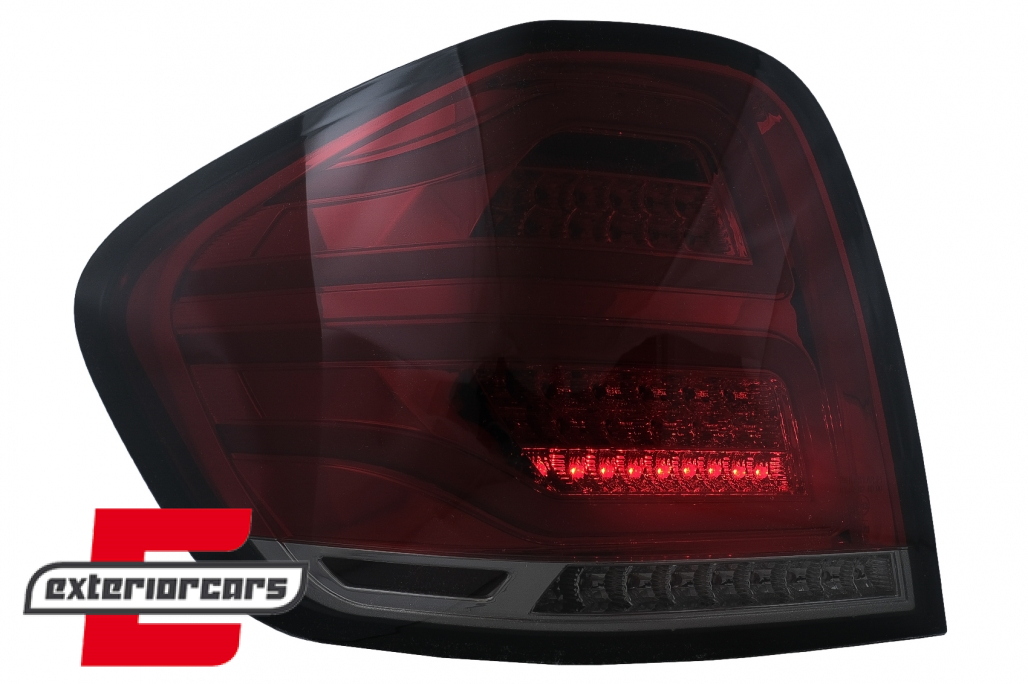 Full LED stražnja svjetla (crvena/smoke) / Mercedes ML klasa W164 Facelift (2009-2011) - Slika 13