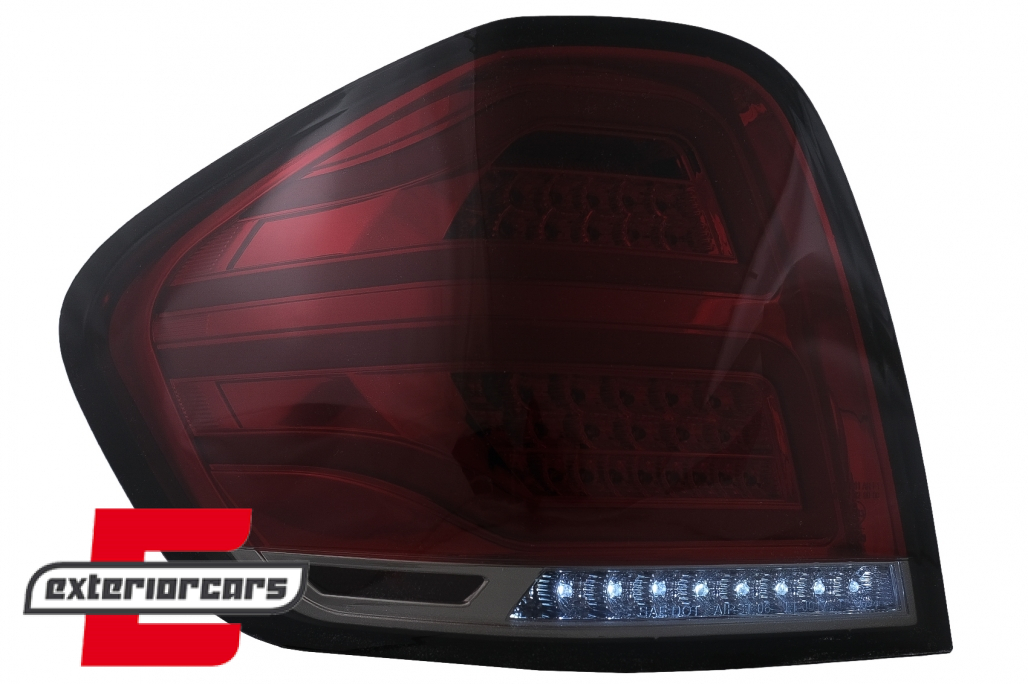 Full LED stražnja svjetla (crvena/smoke) / Mercedes ML klasa W164 Facelift (2009-2011) - Slika 15