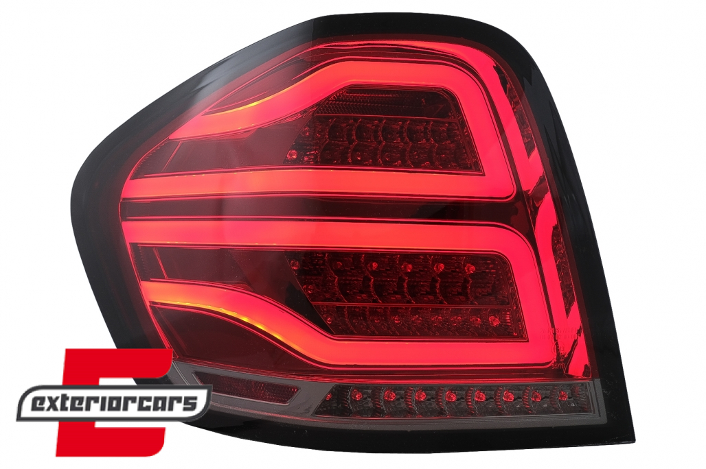 Full LED stražnja svjetla (crvena/smoke) / Mercedes ML klasa W164 Facelift (2009-2011) - Slika 3