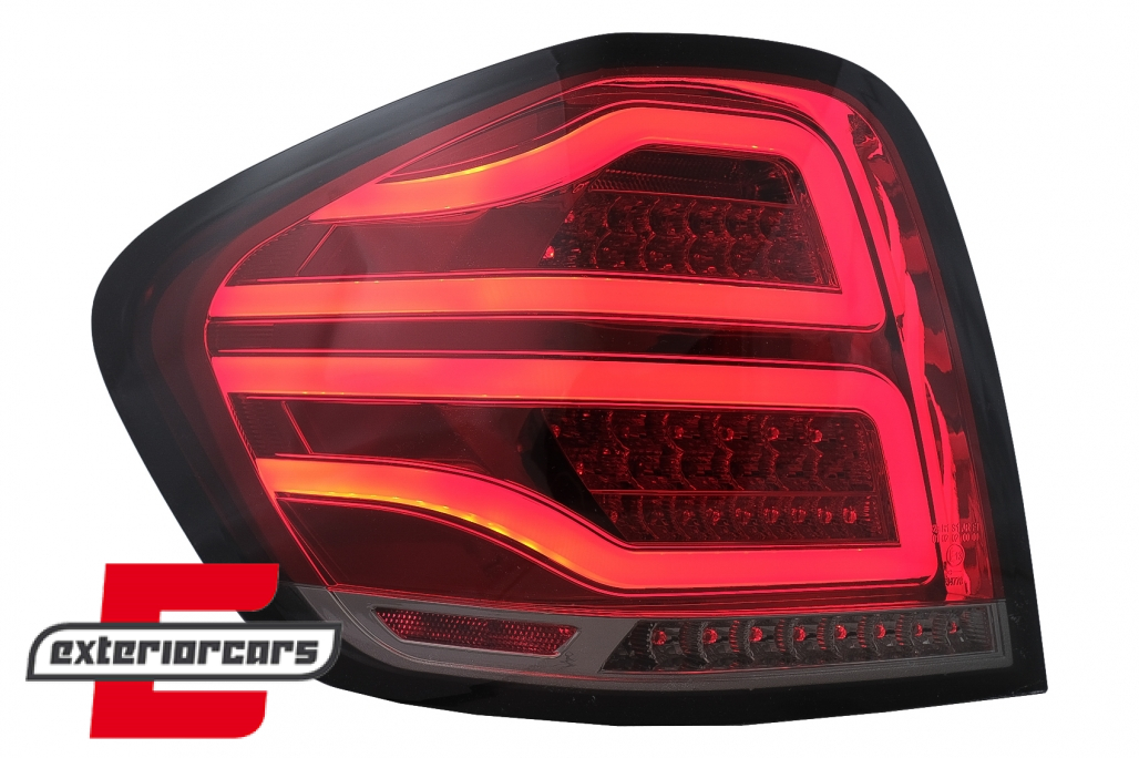 Full LED stražnja svjetla (crvena/smoke) / Mercedes ML klasa W164 Facelift (2009-2011) - Slika 4