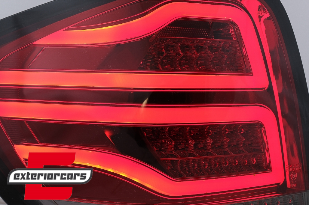 Full LED stražnja svjetla (crvena/smoke) / Mercedes ML klasa W164 Facelift (2009-2011) - Slika 5