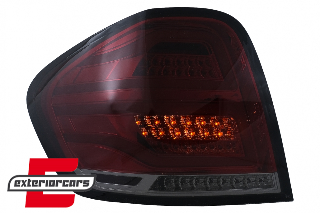 Full LED stražnja svjetla (crvena/smoke) / Mercedes ML klasa W164 Facelift (2009-2011) - Slika 7