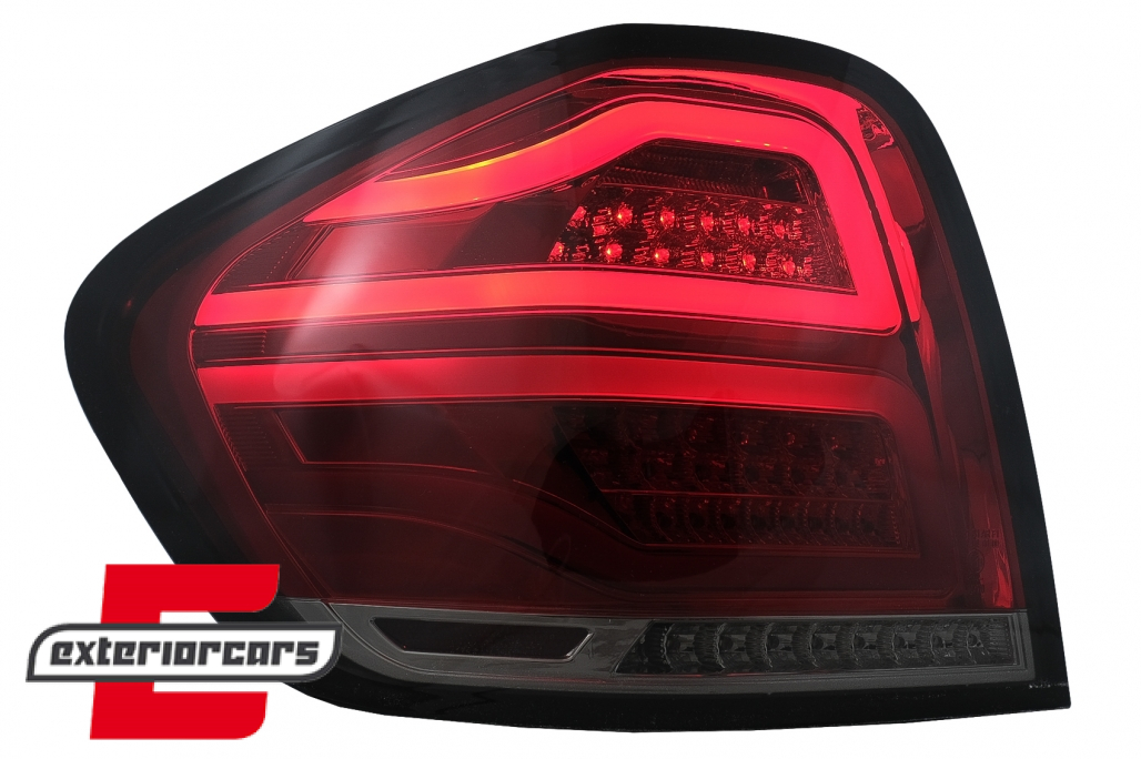 Full LED stražnja svjetla (crvena/smoke) / Mercedes ML klasa W164 Facelift (2009-2011) - Slika 10