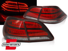 Full LED LightBar stražnja svjetla (crvena/kristal) / Mercedes ML klasa W166 (2011-2015)