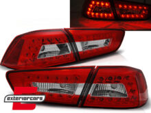 LED stražnja svjetla (crvena/kristal) / Mitsubishi Lancer 8 limuzina (2007-2011)
