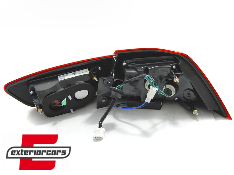 LED stražnja svjetla LightBar (crvena/smoke) / Mitsubishi Lancer 8 limuzina (2007-2011) - Slika 3