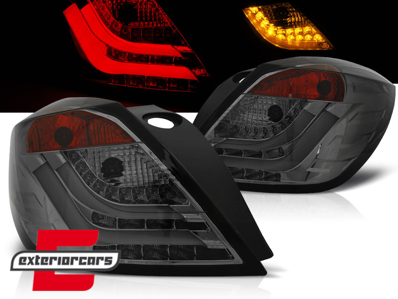 LED stražnja svjetla LightBar (smoke) / Opel Astra H GTC 3V (2005-2009)