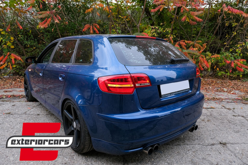 LED stražnja svjetla Facelift dizajn (crvena/kristal) / Audi A3 Sportback (2004-2008) - Slika 13