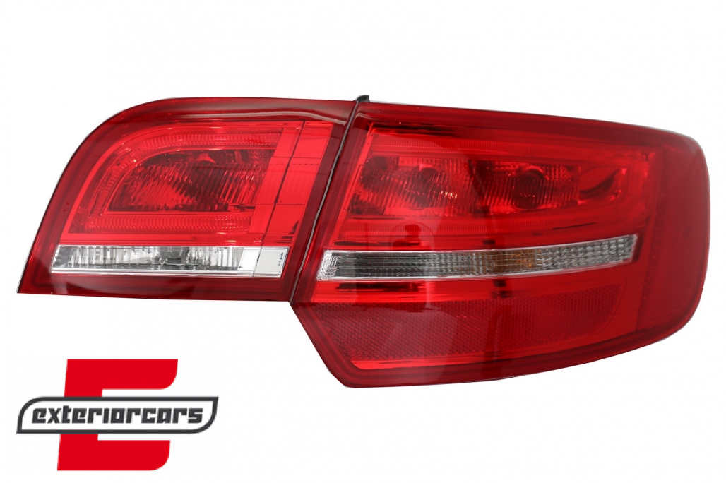 LED stražnja svjetla Facelift dizajn (crvena/kristal) / Audi A3 Sportback (2004-2008) - Slika 4