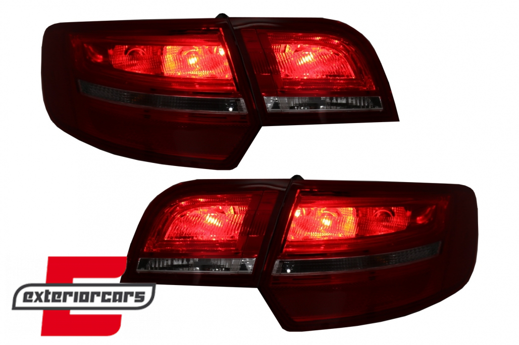 LED stražnja svjetla Facelift dizajn (crvena/kristal) / Audi A3 Sportback (2004-2008) - Slika 6