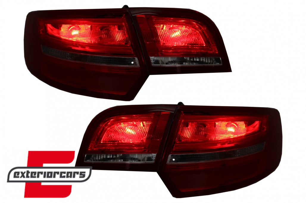 LED stražnja svjetla Facelift dizajn (crvena/kristal) / Audi A3 Sportback (2004-2008) - Slika 7