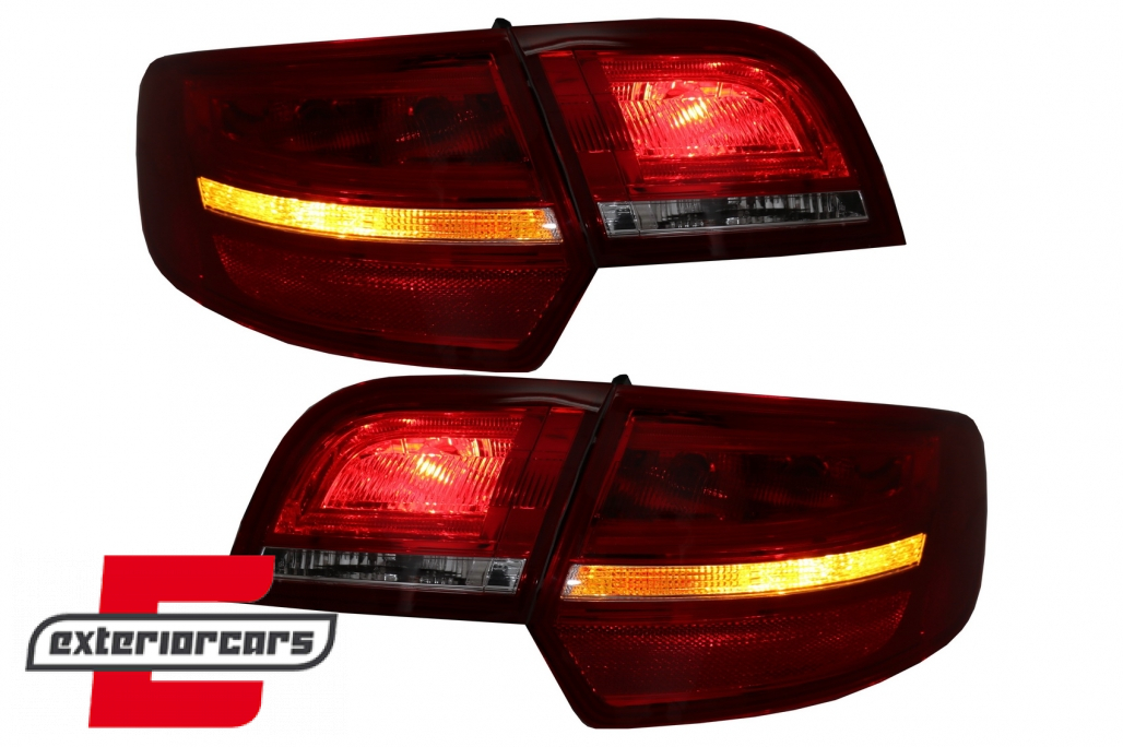 LED stražnja svjetla Facelift dizajn (crvena/kristal) / Audi A3 Sportback (2004-2008) - Slika 8