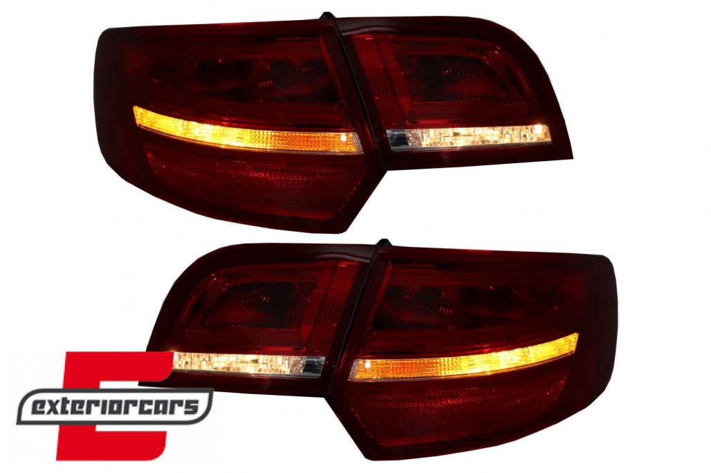 LED stražnja svjetla Facelift dizajn (crvena/kristal) / Audi A3 Sportback (2004-2008) - Slika 9