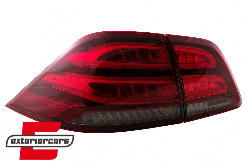 Full LED LightBar stražnja svjetla (crvena/kristal) / Mercedes ML klasa W166 (2011-2015) - Slika 17