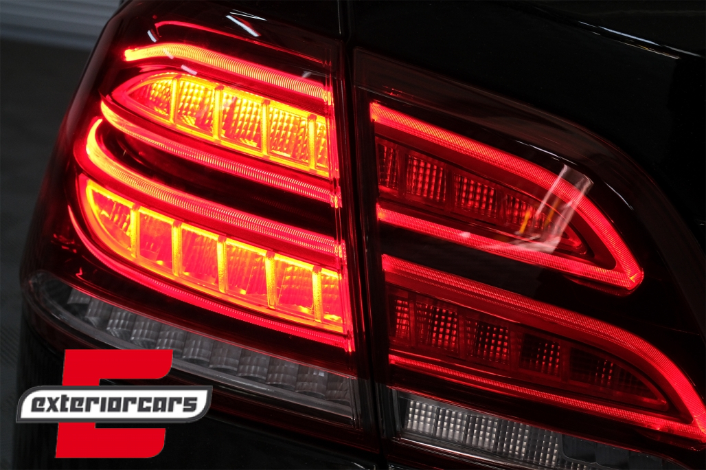 Full LED LightBar stražnja svjetla (crvena/kristal) / Mercedes ML klasa W166 (2011-2015) - Slika 27