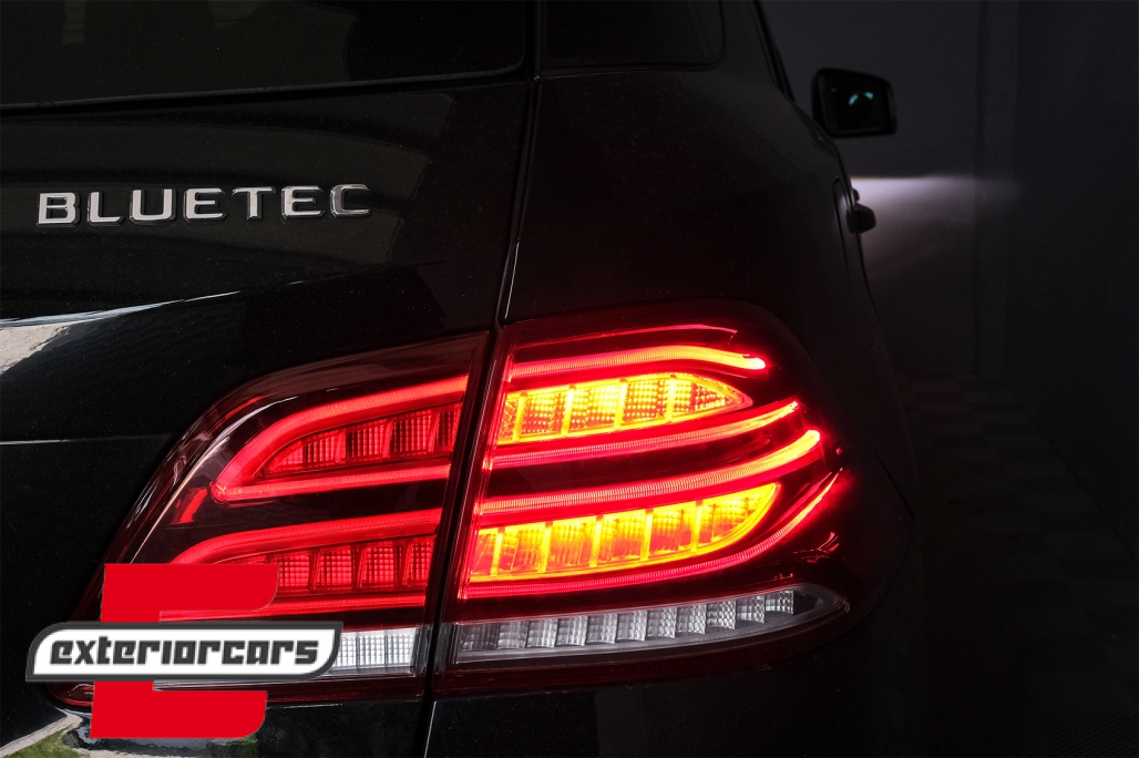 Full LED LightBar stražnja svjetla (crvena/kristal) / Mercedes ML klasa W166 (2011-2015) - Slika 28