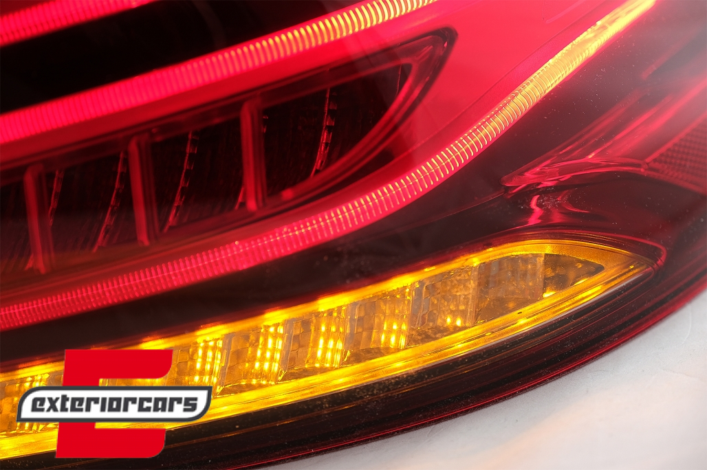Full LED LightBar stražnja svjetla (crvena/kristal) / Mercedes ML klasa W166 (2011-2015) - Slika 9