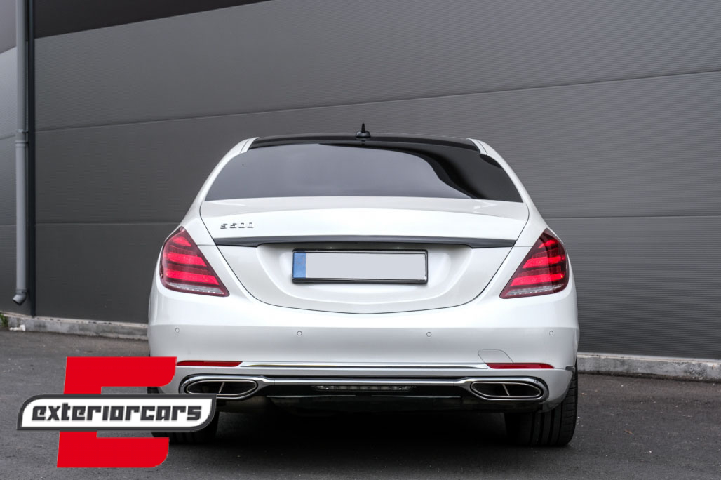 Full LED stražnja svjetla SEQ žmigavci Facelift dizajn (crvena/kristal) / Mercedes S-klasa W222 (2013-2017) - Slika 19