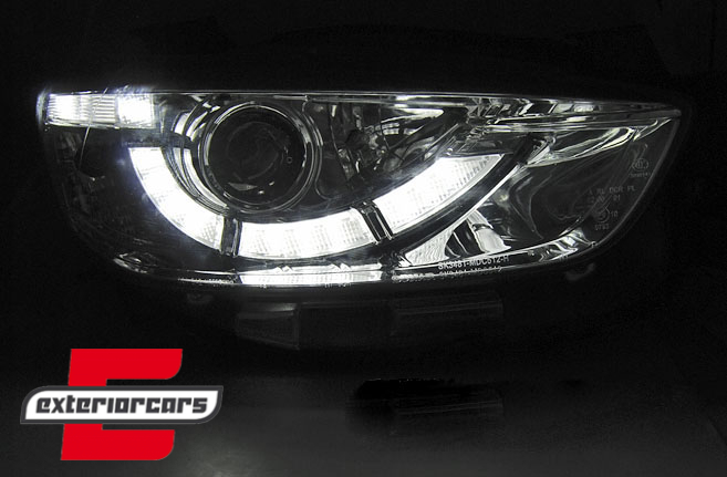 Prednja svjetla TRUE DRL Xenon (chrome) - Slika 2