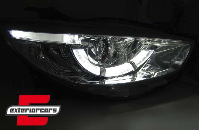 Prednja svjetla TRUE DRL Xenon (chrome) - Slika 3