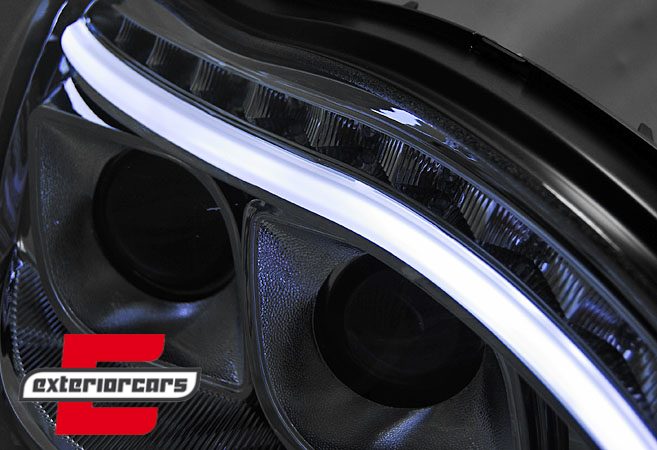 Prednja svjetla LED DRL W222 look (chrome) / / Mercedes S klasa W220 (1998-2005) - Slika 3
