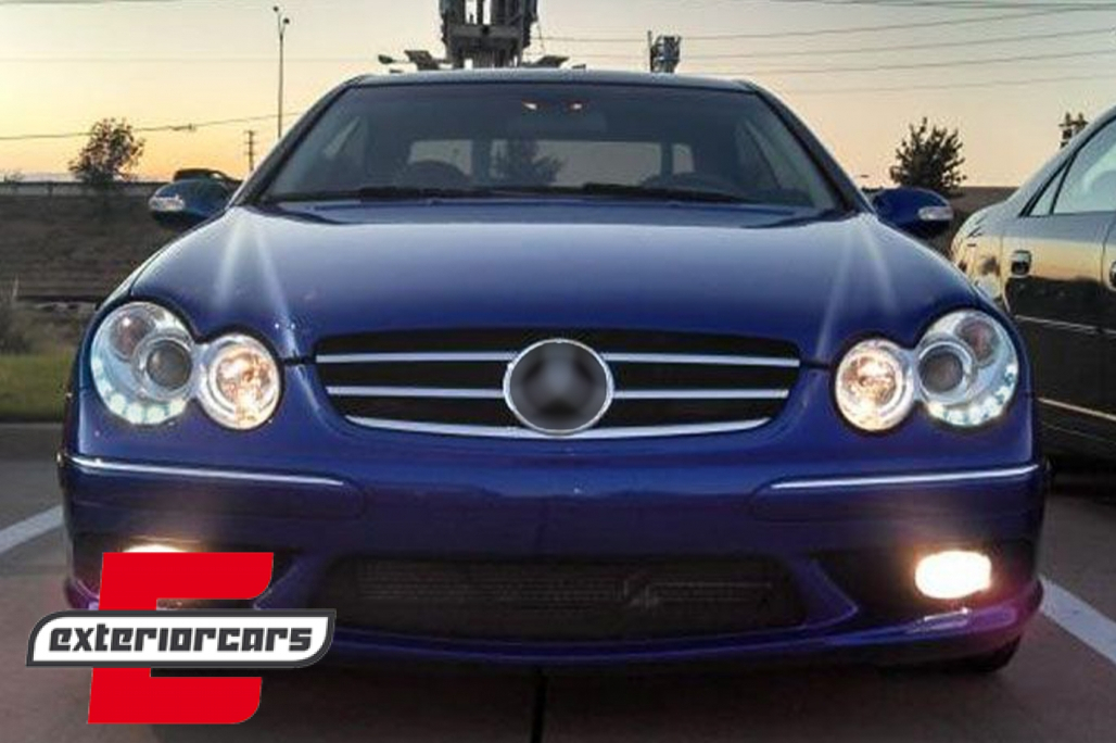 Prednja svjetla LED DayLight (chrome) / MERCEDES CLK W209 (2003-2010) - Slika 19