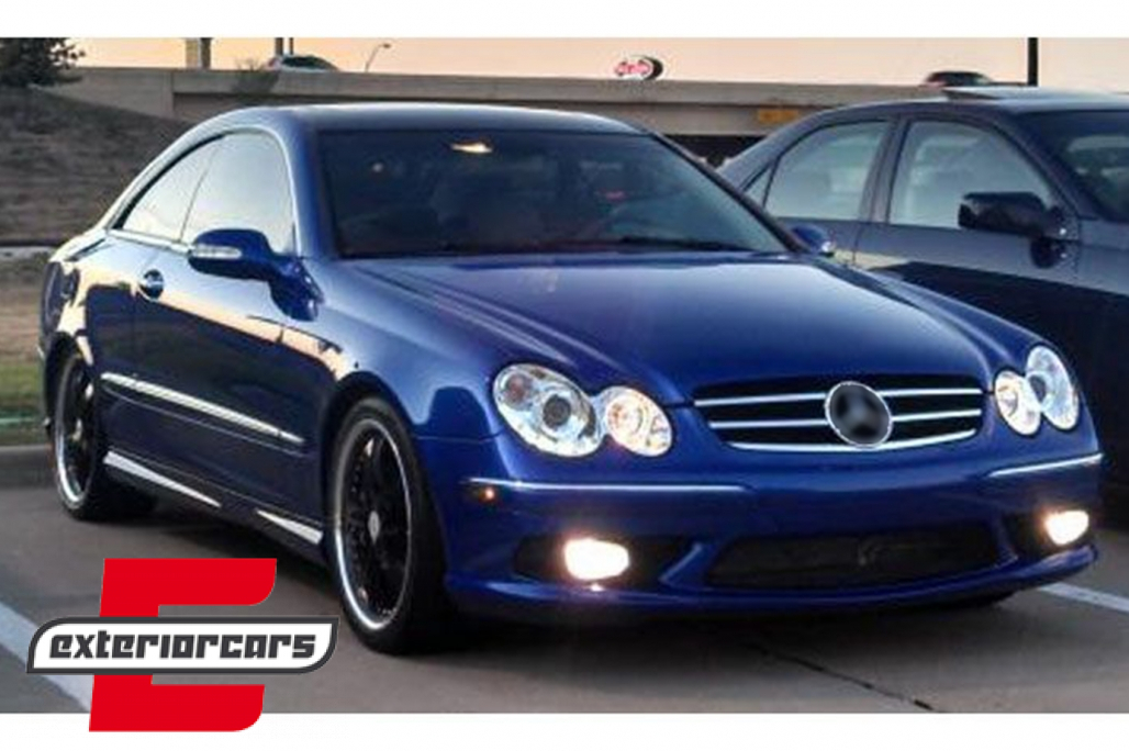 Prednja svjetla LED DayLight (chrome) / MERCEDES CLK W209 (2003-2010) - Slika 20