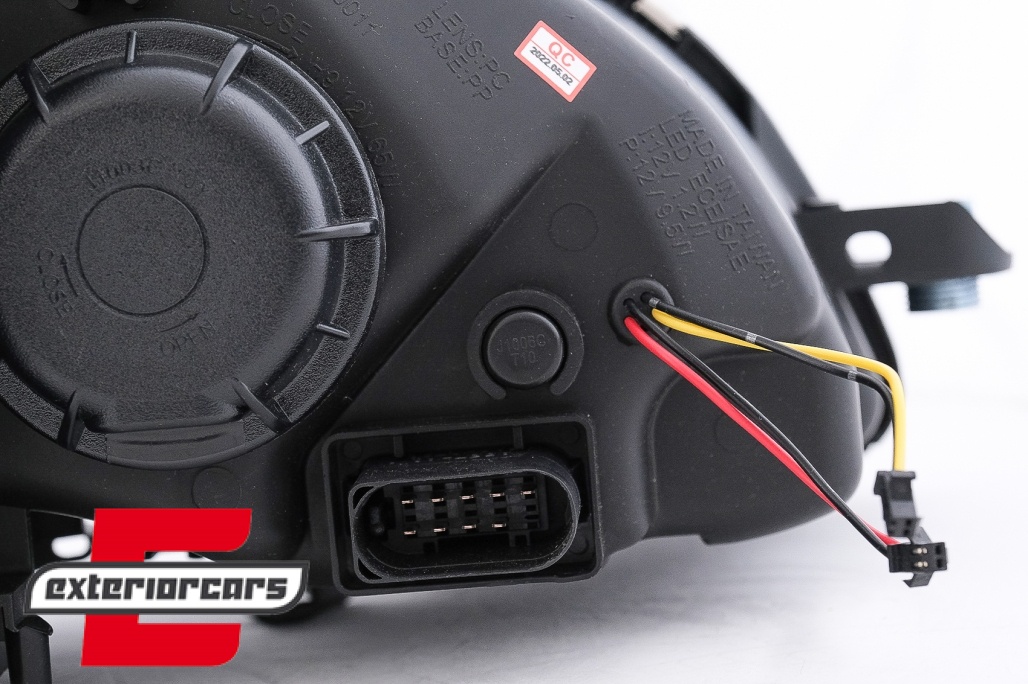 Prednja svjetla LED DRL W205 look (chrome) / Mercedes C klasa W204 S204 limuzina karavan (2007-2010) - Slika 24