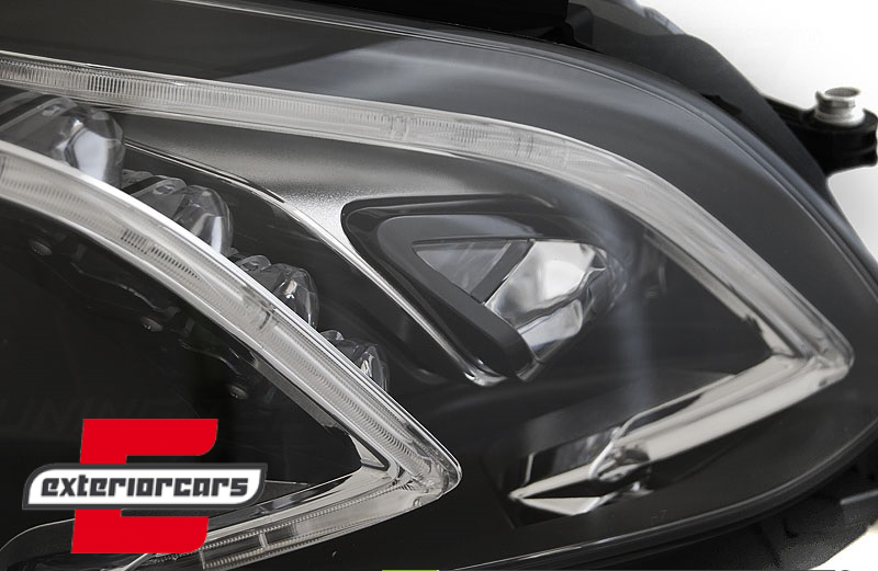Full LED prednja svjetla (crna) / Mercedes E-klasa W212 S212 Facelift (2013-2016) - Slika 3