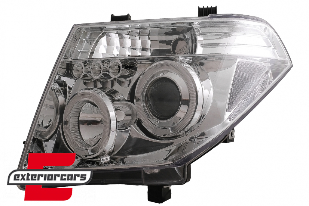 Prednja svjetla Angel Eyes (chrome) / Nissan Navara D40 (2004-2009) Nissan Pathfinder R51 (2005-2008) - Slika 11