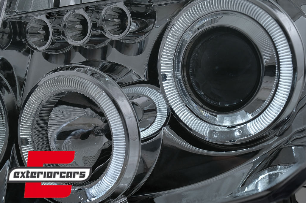 Prednja svjetla Angel Eyes (chrome) / Nissan Navara D40 (2004-2009) Nissan Pathfinder R51 (2005-2008) - Slika 4