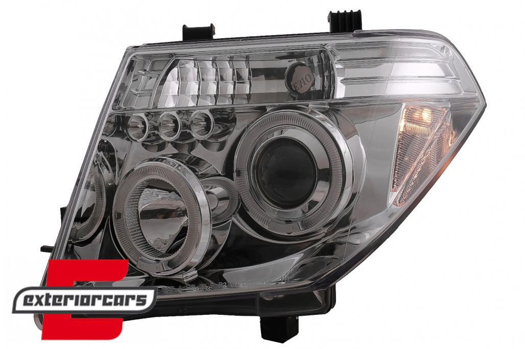 Prednja svjetla Angel Eyes (chrome) / Nissan Navara D40 (2004-2009) Nissan Pathfinder R51 (2005-2008) - Slika 5