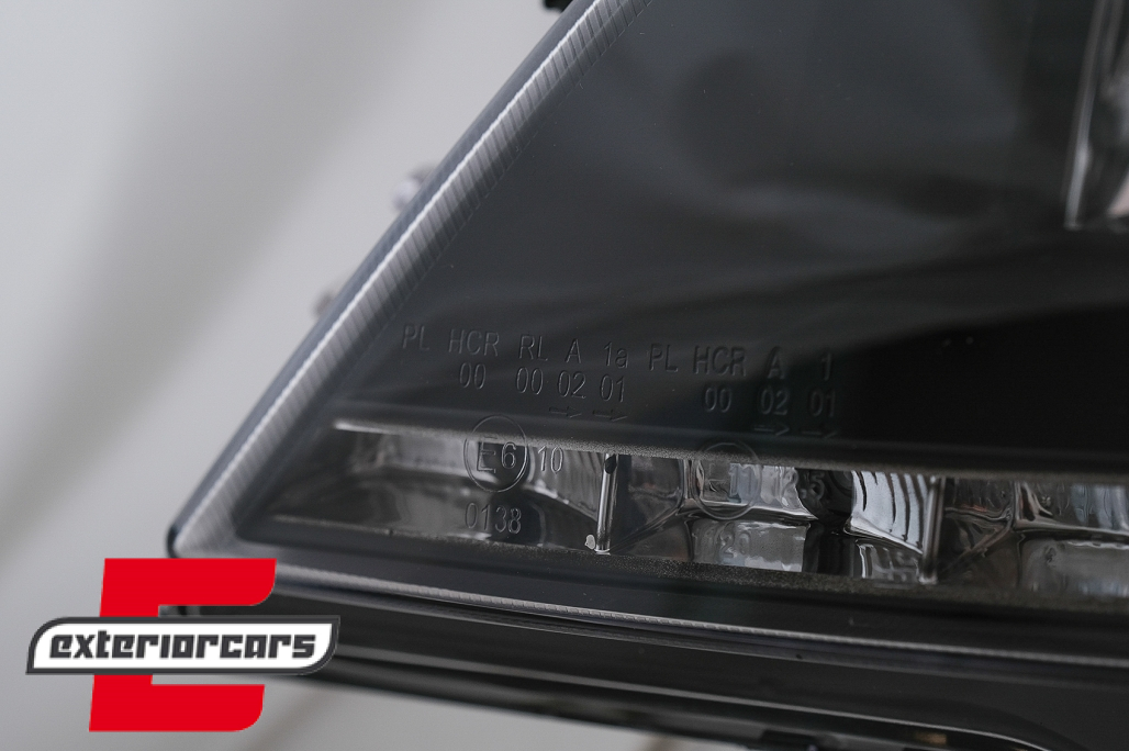 Prednja svjetla LED DayLight (crna) / Opel Astra G (1997-2004) - Slika 14