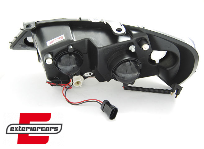 Prednja svjetla CCFL Angel Eyes (chrome) / Opel Astra G (1997-2004) - Slika 4