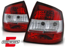 Stražnja svjetla (crvena/kristal) / Opel Astra G (1997-2004) hatchback 3V 5V