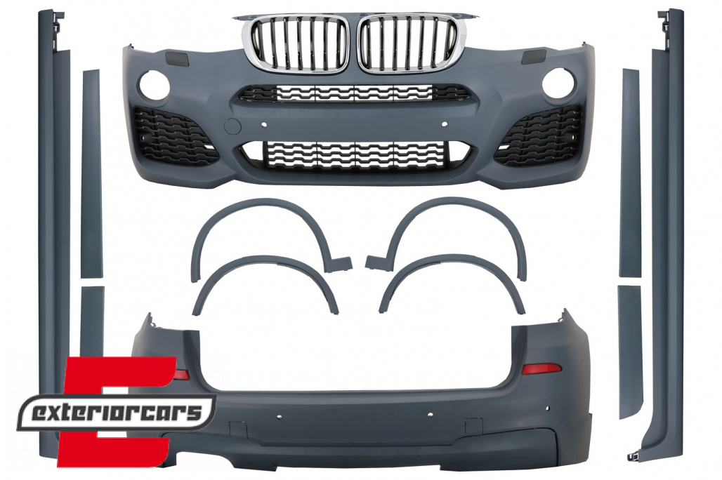 Bodykit M-dizajn / BMW X3 F25 LCI (2014-2017)