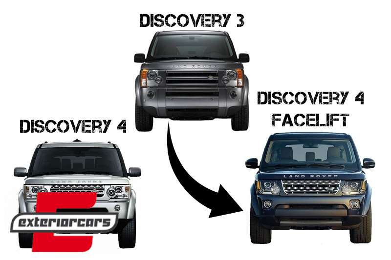 Kompletan bodykit za pretvorbu u Discovery 4 Facelift / Land Rover Discovery 3 (2004-2009) - Slika 30
