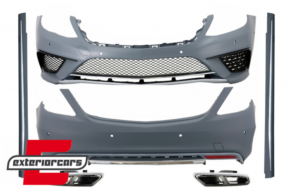 Bodykit & nastavci auspuha S63 AMG dizajn / Mercedes S-klasa W222 (2013-06.2017)