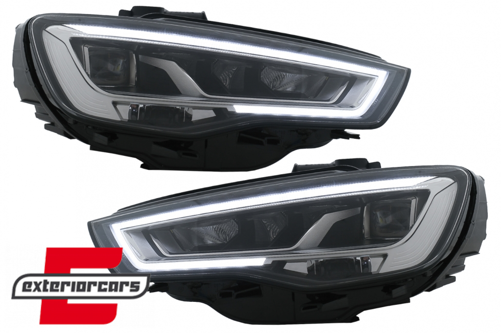Full LED prednja svjetla SEQ žmigavci / Audi A3 8V (2012-2016) sa Xenon svjetlima - Slika 2