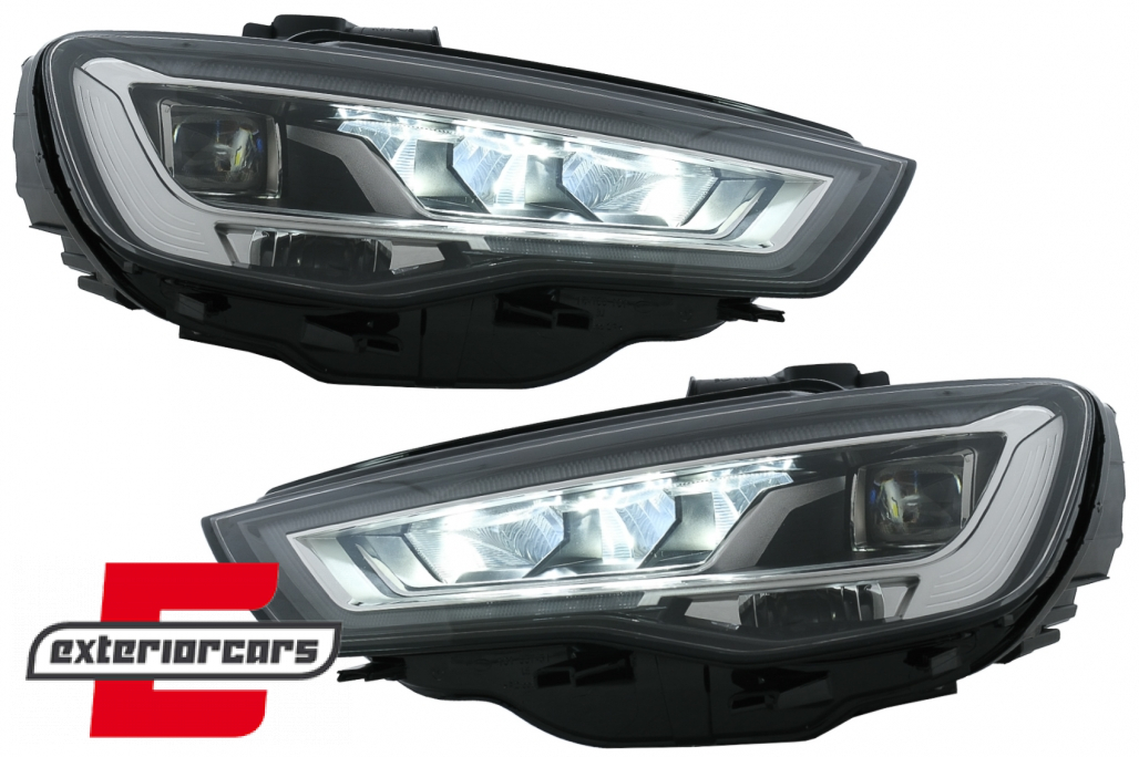 Full LED prednja svjetla SEQ žmigavci / Audi A3 8V (2012-2016) sa Xenon svjetlima - Slika 13